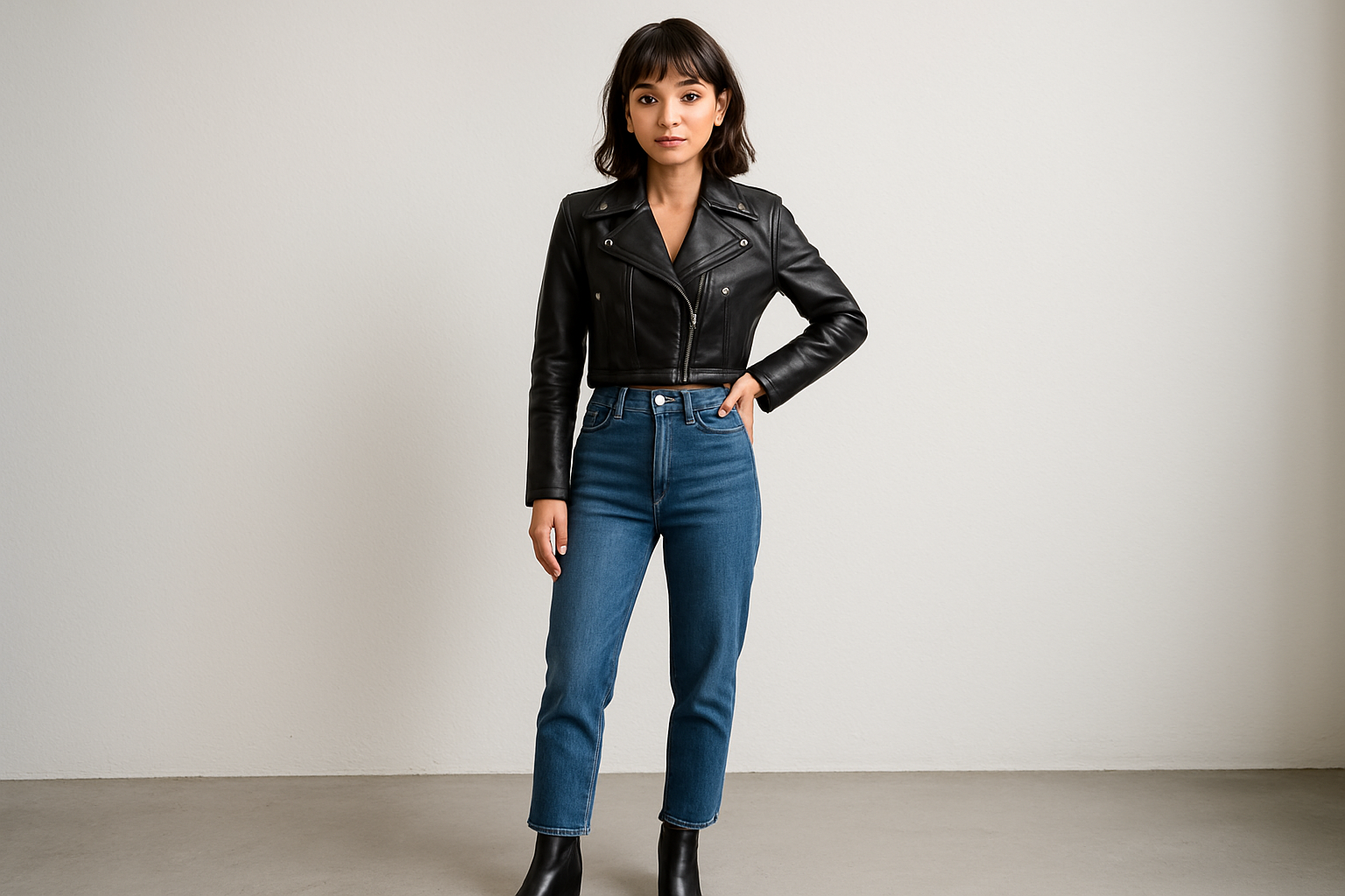 Petite Women’s Guide to Leather Jackets